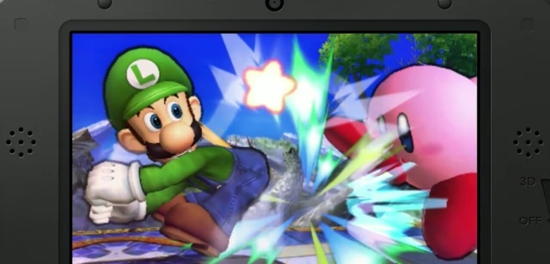 Archivo:Luigi y Kirby en campo de batalla SSB4 (3DS).jpg