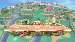 Vista del escenario en Super Smash Bros. Ultimate