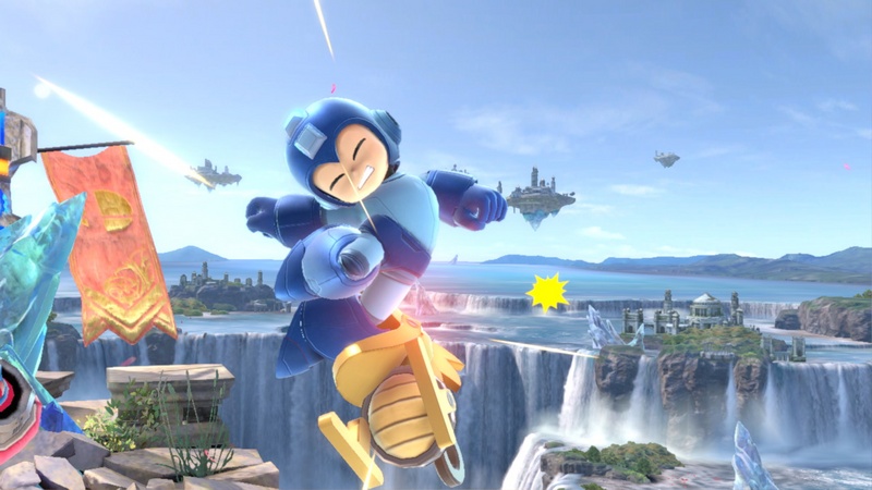 Archivo:Mega Man golpeado por Mecakoopa SSBU.jpg