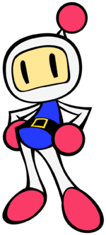 Art oficial de Bomberman en Super Bomberman R
