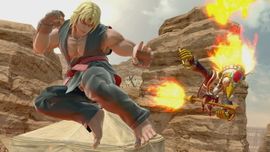 Ken en el escenario Valle Gerudo.