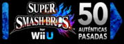 Logo Super Smash Bros. for Wii U - 50 Auténticas Pasadas.png