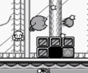 Bolas de fuego que lanza Kirby tras consumir el objeto.