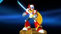 Diseño de trofeo - Zero (Mega Man X) - (SSB. for Wii U).jpg