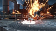 Kazuya usando Spinning Demon to Left Hook en Super Smash Bros. Ultimate.