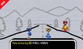 Pac-Man, Sonic y Mega Man en PictoChat 2 SSB4 (3DS) (2).jpg