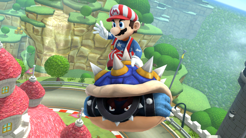 Archivo:Créditos Modo Leyendas de la lucha Mario SSB4 (Wii U).png