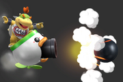 Vista previa de Cañón koopayaso Jr./Cañón Minihelikoopa en el Taller de personajes de Super Smash Bros. for Wii U.