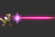 Vista previa de Blaster en el Taller de personajes de Super Smash Bros. for Wii U.