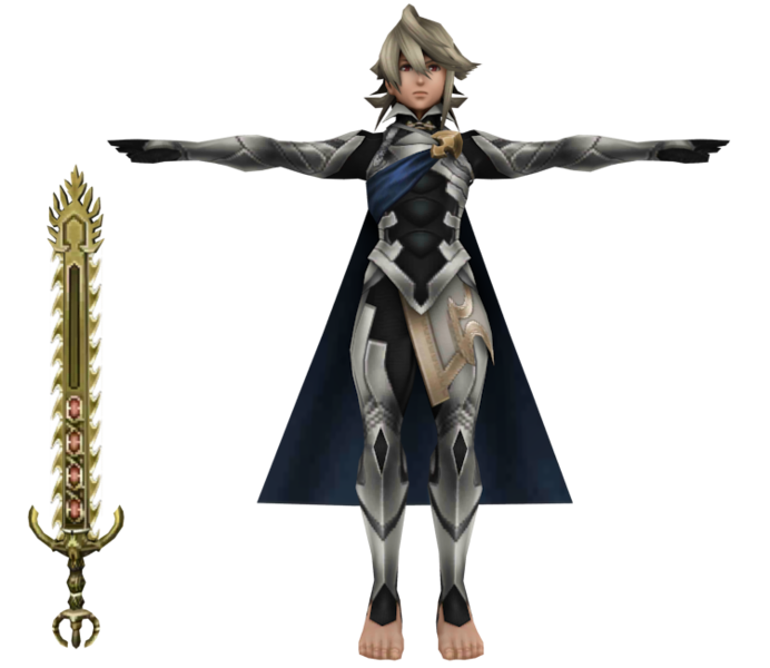 Archivo:Pose T Corrin SSB4 (3DS).png