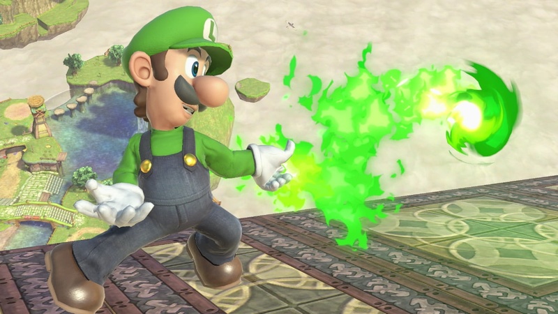 Archivo:Luigi usando Bola de fuego SSBU.jpg