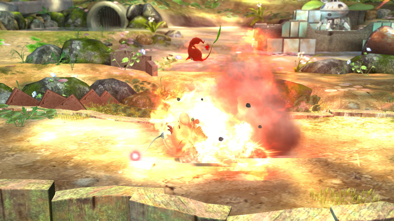 Archivo:Pikmin explosivos SSB4 (Wii U).png