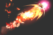 Vista previa de Fox de fuego en el Taller de personajes de Super Smash Bros. for Wii U.