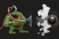 Vista previa de Trabuco pirata en la sección de Técnicas de Super Smash Bros. Ultimate