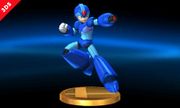 Diseño de trofeo - X (Mega Man X) - (SSB. for 3DS).jpg