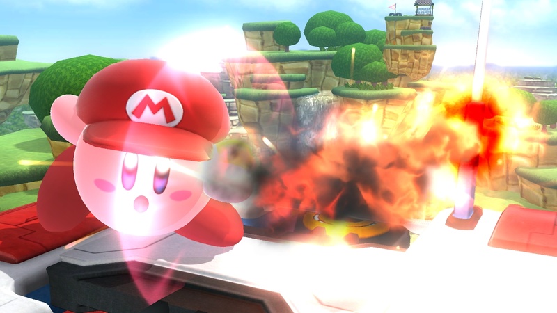 Archivo:Mario-Kirby 2 SSB4 (Wii U).jpg