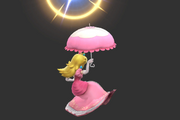 Vista previa de Sombrilla de Peach en el Taller de personajes de Super Smash Bros. for Wii U.