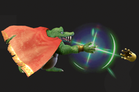 Vista previa de Corona bumerán en la sección de Técnicas de Super Smash Bros. Ultimate