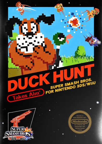 Archivo:Ilustracion del Dúo Duck Hunt SSB4.jpg