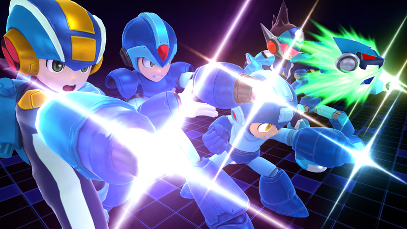 Archivo:Créditos Modo Senda del guerrero Mega Man SSB4 (Wii U).png