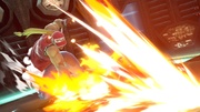 Terry usando Power Wave en Super Smash Bros. Ultimate.