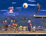 La Bola Smash aparece durante el combate.