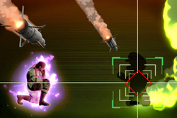 Vista previa de Fuego de cobertura en la sección de Técnicas de Super Smash Bros. Ultimate