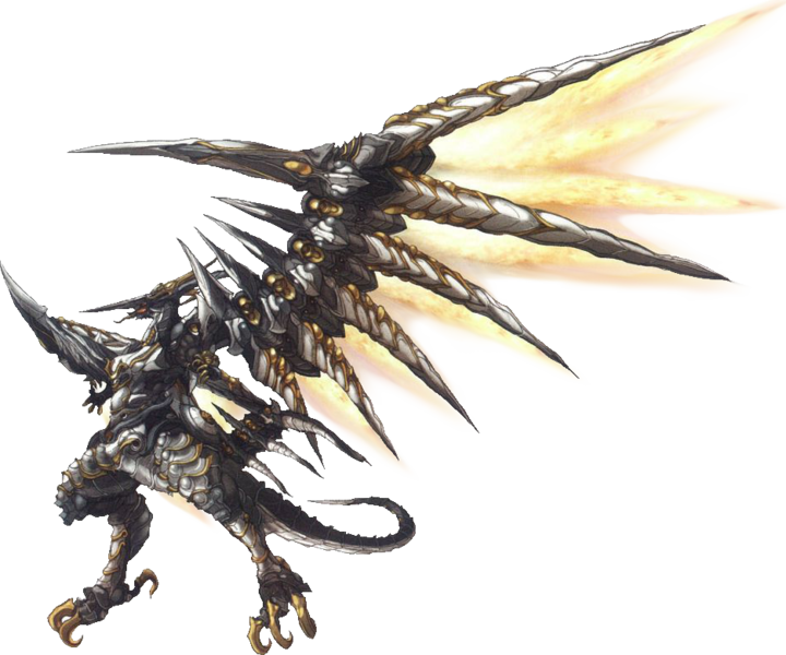 Archivo:Art oficial de Bahamut ZERO en Final Fantasy Type-0.png