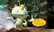 Meowth en Super Smash Bros. for Nintendo 3DS.