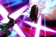 Vista previa de la Gran Cruz de Richter en la sección de Técnicas de Super Smash Bros. Ultimate.