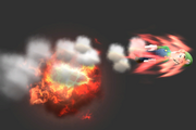 Vista previa de Misil verde en el Taller de personajes de Super Smash Bros. for Wii U.