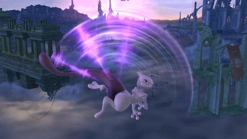 Archivo:Ataque aéreo hacia arriba Mewtwo SSB4 (Wii U).JPG