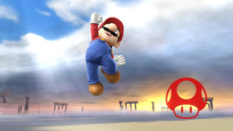 Archivo:Pose de victoria hacia abajo (2) Mario SSB4 (Wii U).jpg