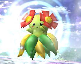 Bellossom en Super Smash Bros. Brawl.