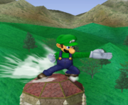 Ataque Smash lateral de Luigi SSBM.png