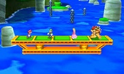 Versión Ω del escenario en Super Smash Bros. for Nintendo 3DS.