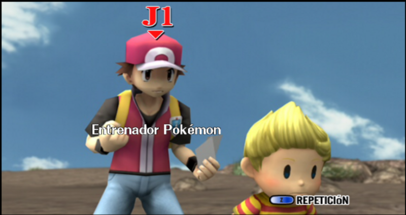 Archivo:Lucas y Entrenador Pokemon seleccion El sendero hacia las ruinas ESE SSBB.png