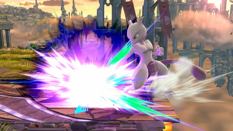 Archivo:Ataque Smash hacia abajo Mewtwo (2) SSB4 (Wii U).JPG