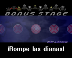 Intro de Target Test en el modo Classic.