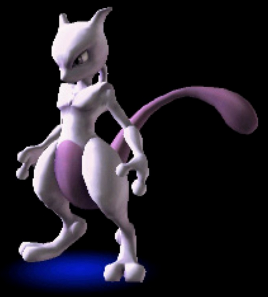 Archivo:Primera imagen de Mewtwo en SSB4 (3DS).png