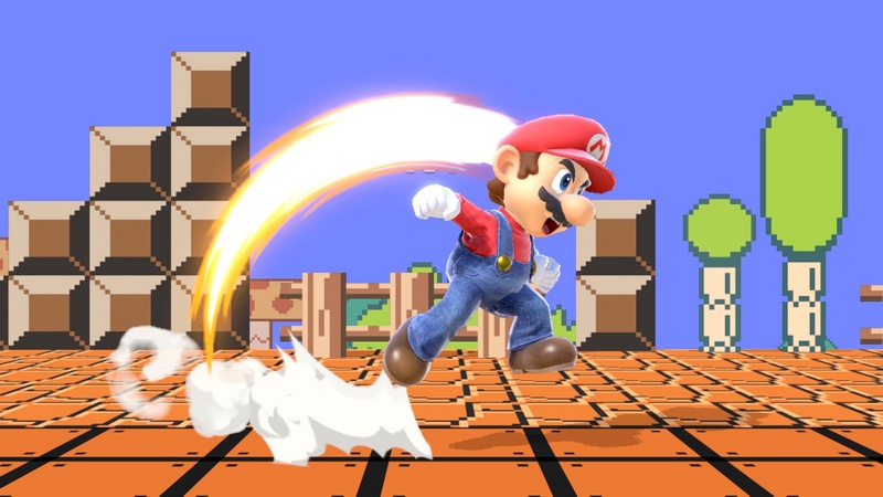 Archivo:Ataque Smash hacia arriba de Mario SSBU.jpg