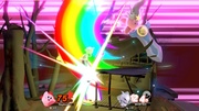 Kirby usando la Gran Espada en Super Smash Bros. Ultimate.