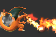 Vista previa de Lanzallamas en el Taller de personajes de Super Smash Bros. for Wii U.