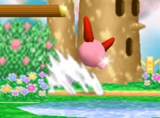 Ataque Smash hacia arriba de Kirby SSB.png