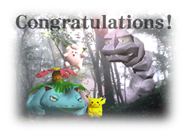 Clefairy en los créditos de Pikachu.