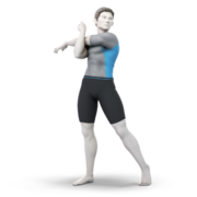 Art oficial del Entrenador de Wii Fit en Super Smash Bros. Ultimate.