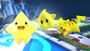 Starfy junto a Destello y Pikachu en el Castillo del Dr. Wily SSB4 (Wii U).jpg