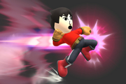Vista previa de Patadas relámpago en el Taller de personajes de Super Smash Bros. for Wii U.