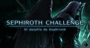 Pantalla de título de El desafío de Sephiroth/El desafío de Sefirot en la versión latinoamericana.