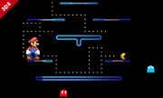 Mario y Pac-Man en el Laberinto SSB4 (3DS).jpg